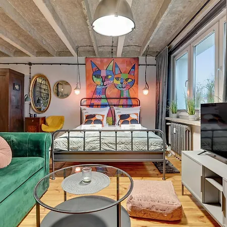 Cats & Crafts Loft By Downtown Apartmán Gdaňsk