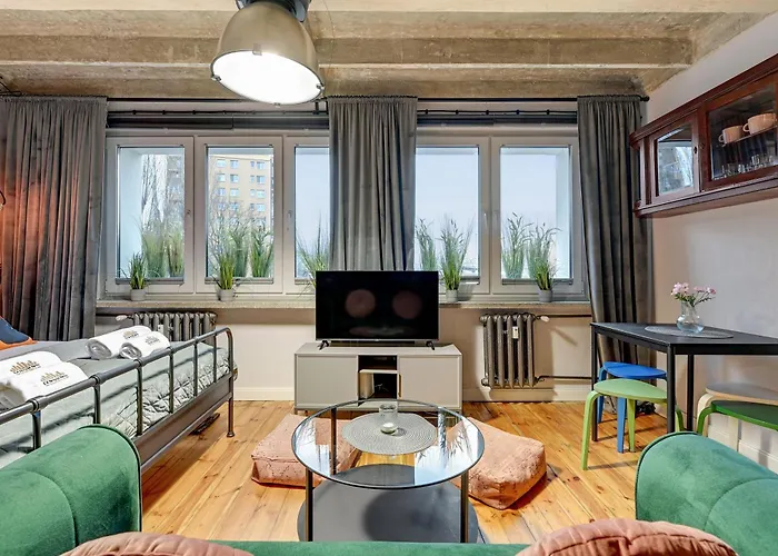 公寓 Cats & Crafts Loft By Downtown 格但斯克